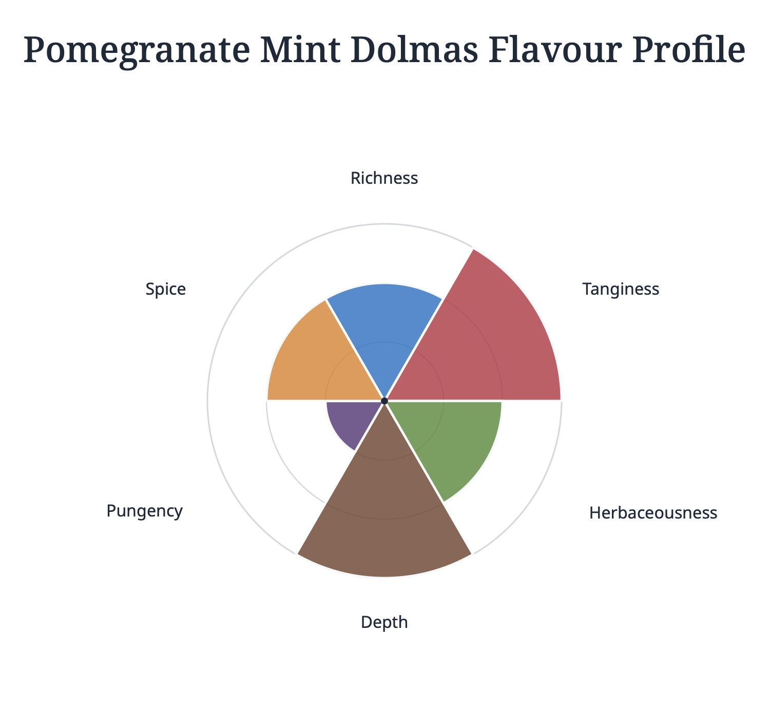 Trazza Foods Flavour Profile Example